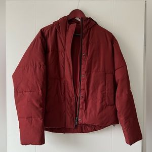 Cropped Everlane ReNew puffer jacket